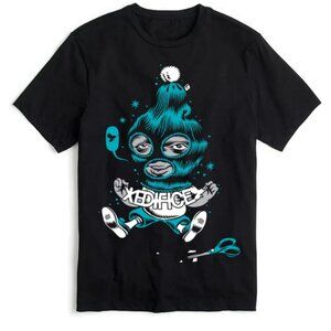 EDIFICE PAPER CUT ANDRES BLACK SHORT SLEEVE NEW